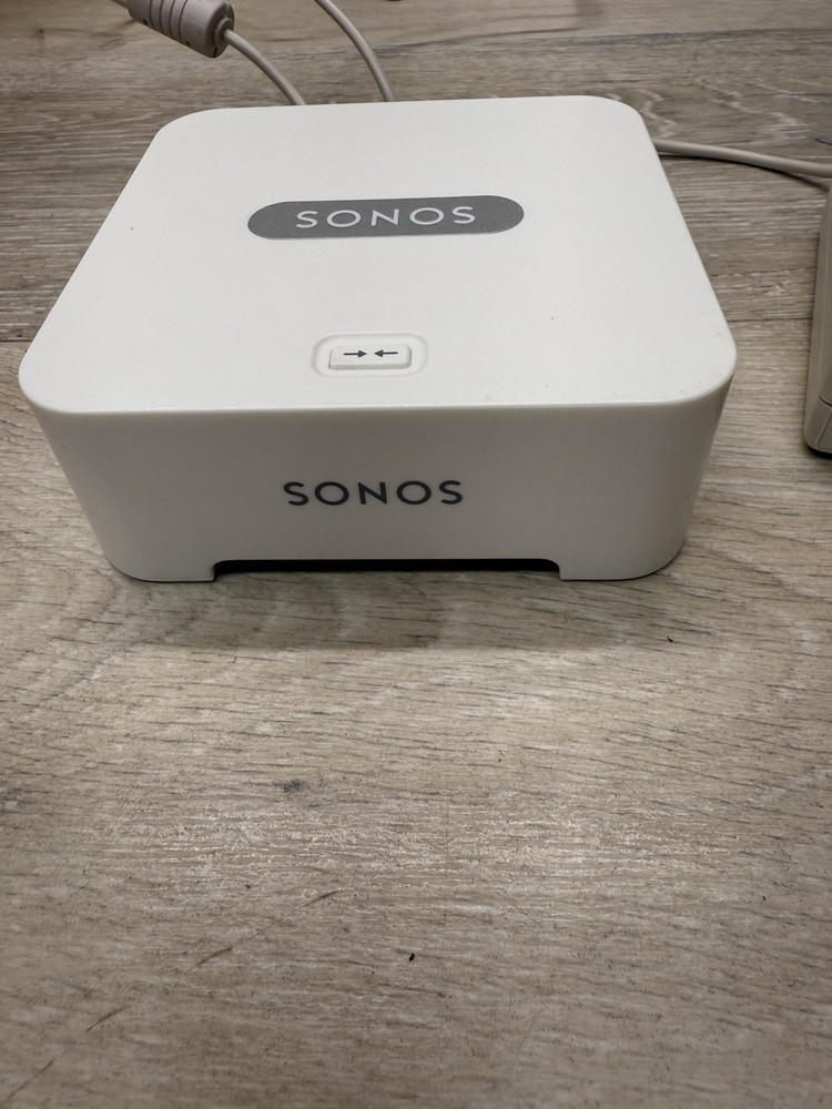Sonos White Connect Bridge With Adapter – Missing Wall Plug Cord