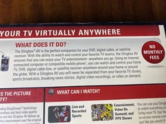 Sling Media Slingbox AV SB240-100 Streamer Digital Stream In Box Exc Condition