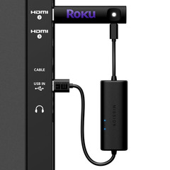 Mission USB Power Cable for Roku Streaming Stick (Power Your Roku Directly from
