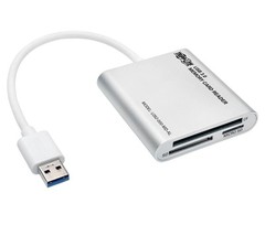Tripp Lite USB 3.0 SuperSpeed Multi-Drive Memory Card Reader/Writer -up to 5Gbps