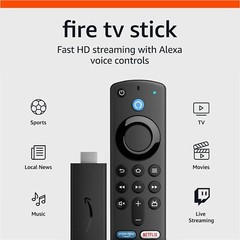 NEW Amazon Fire TV Stick HD w/ TV Remote, Alexa 3rd Gen