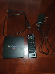 MXQ Pro 4K Ultra HD 64Bit Wifi Android 7.1 Quad Core Smart TV Box Media Player