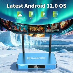 SUPERBOX S7 MAX 6K ANDROID TV BOX | WIFI 6 | USB-C | AUTHORIZED DEALER