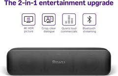 Roku Streambar Pro Stereo Soundbar Grey