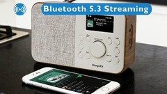 WiFi Internet Radio & Podcast Player, Bluetooth Speaker, 150 Presets, Portable F