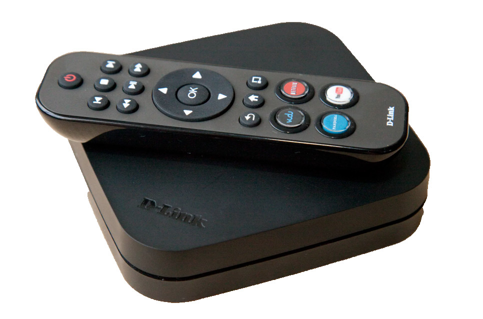 D-link MovieNite DSM-310 Digital HD Media Streamer with AC Adapter + Remote