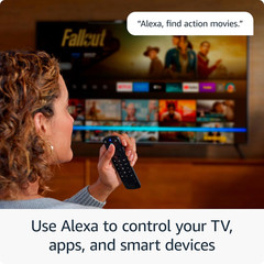 Fire TV Alexa Voice Remote Pro (Newest Model) with Remote Finder, TV Controls, a