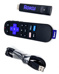 Roku HD Streaming Stick with Voice Remote Open Box New