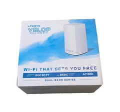 Brand New Linksys Velop Dual-Band AC1300 Whole Home Wifi Router (WHW0101) (J)