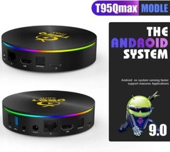 Android 9.0 TV Box Amlogic S905X3 T95Q MAX Android TV Box 4GB RAM 64GB ROM