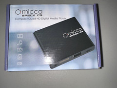 Micca speck g3 compact HD digital media player