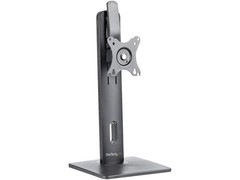 StarTech Free Standing Single Monitor Mount – Height Adjustable Monitor Stand –