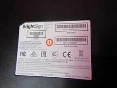 Lot of 3 BrightSign HD223 HD3 Network Interface Digital Signage Media Players