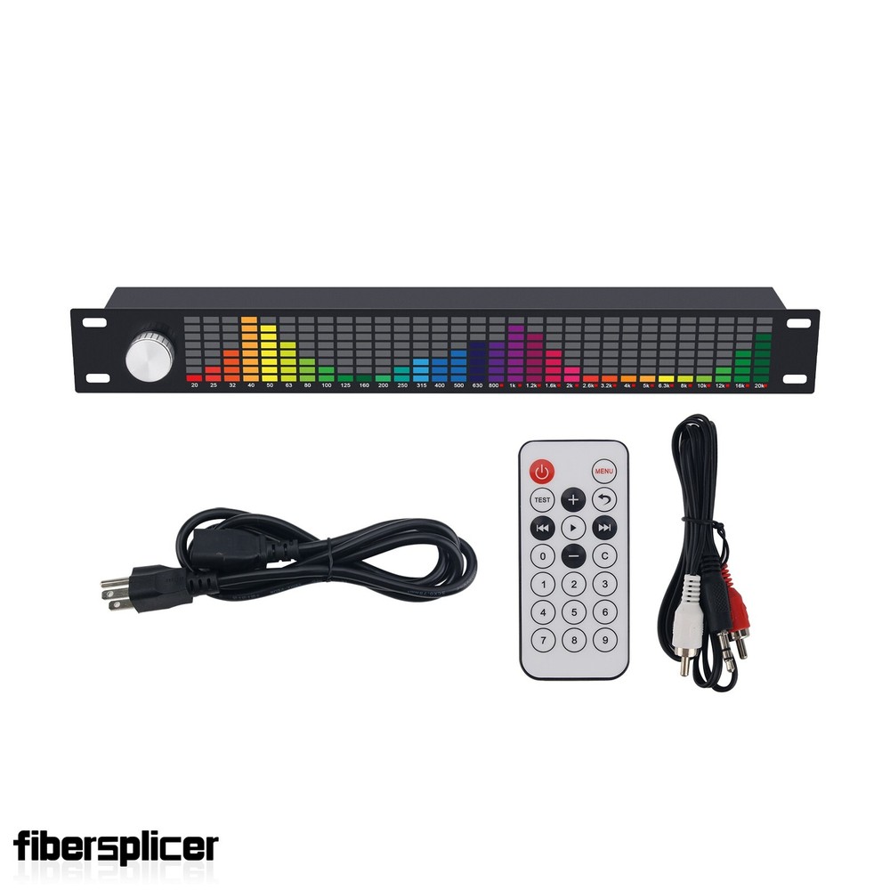 31-Band Music Spectrum Display 15-Band Digital Equalizer+Remote for Home KTV