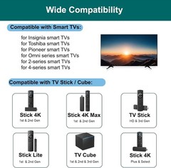 Amazon Fire TV Stick Replacement Voice Remote 4K Max HD Cube Insignia Toshiba