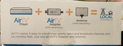 AirTV Streaming Media Player HD 4K Sling Netflix Google Play UIW4010ECH