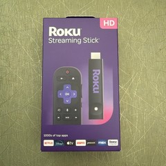 Roku Streaming Stick HD Media Player with Voice Remote – 2025 Model – New Sealed