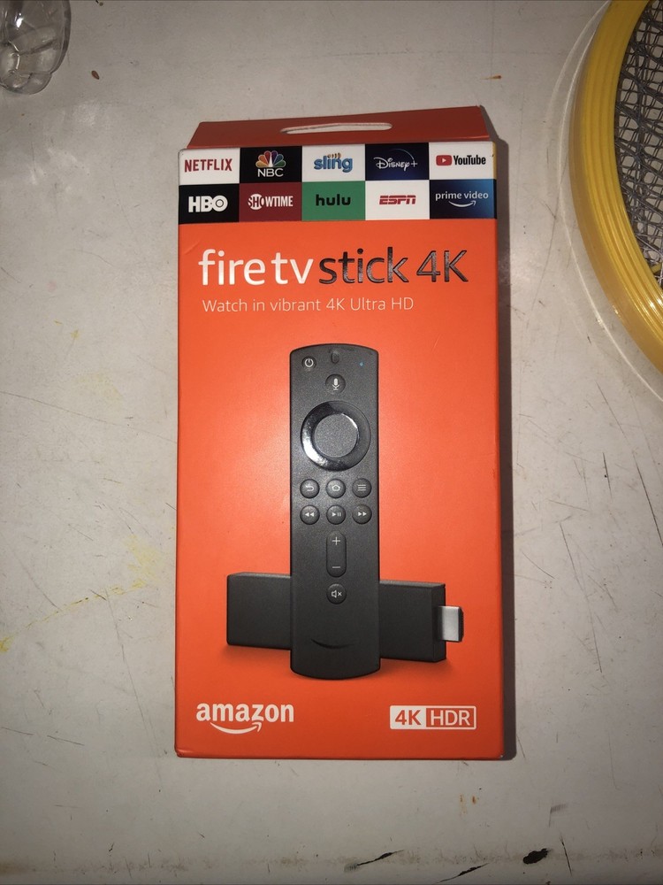 Amazon Fire TV Stick 4K HDR w/ Alexa Voice Remote 3rd Generation (Sealed)