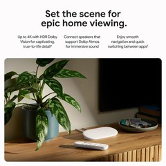 4K Streaming Media Player – Voice Remote, Smart Home Control, 32GB Storage, Netf