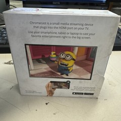 Google Chromecast (1st Generation) Streaming Media Player – H2G2-42 (Black) NEW