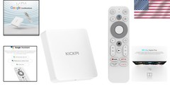 KP1 4K Android 11 TV Box, 2GB/32GB, Chromecast Built-in, Dolby Vision, Voice …