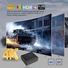 High-Performance Lemon Mini Android TV Box 12.0 – 4K Resolution & Voice Control