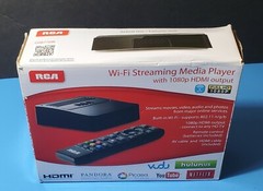 RCA DSB776W Streaming Media Player Wi-Fi HDMI