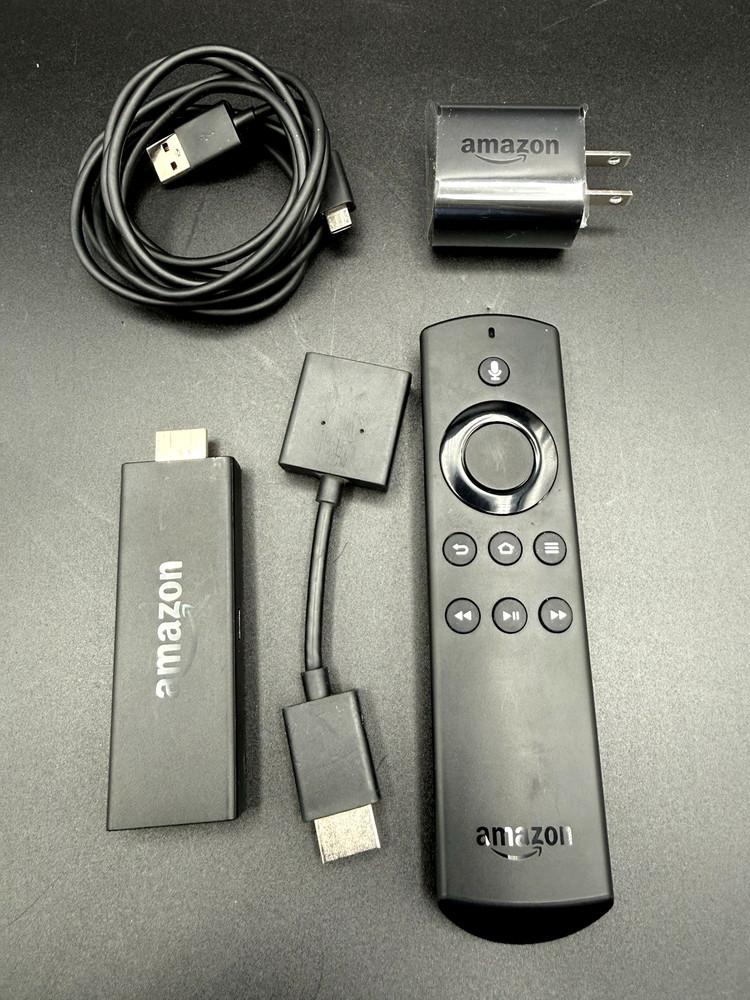 Amazon Fire TV Stick 2nd Gen Fire Stick LY73PR w/ Voice Remote and Accessories