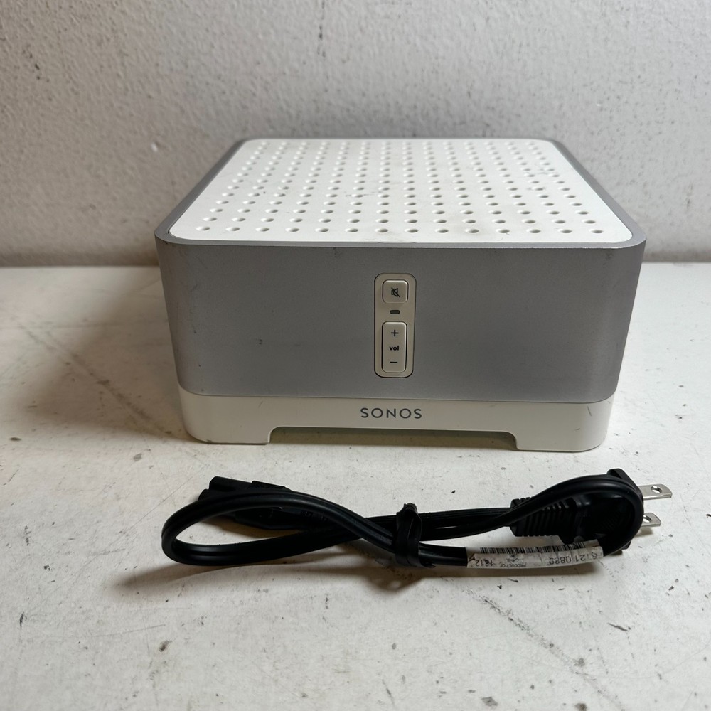 Sonos Connect Amp Gray Wireless Dual Ethernet Home Audio Streaming Amplifier