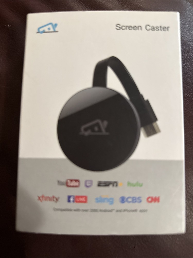 TV Buddy Wi-Fi Wireless HDMI Mirror Streaming Device Adapter For Apple Android