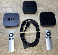 Apple TV HD 3rd Generation A1469 & A1427, 2nd Generation A1378 W/ 2 Remotes HDMI