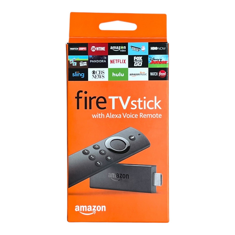 Amazon B00ZV9RDKK Fire TV Stick with Alexa Voice Remote – Black