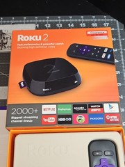 Roku 2 (3rd Generation) Media Streamer 4210R – Black ORIGINAL BOX Works