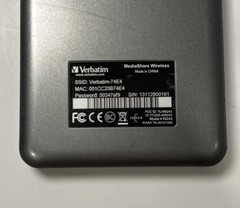 Verbatim MediaShare 98243 Wireless Portable Streaming Device With Cord