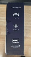 Roku 4 (4th Generation) 4K Ultra HD 4400R w/ Power Adapter & Remote