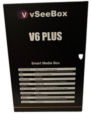 vSeeBox V6 Plus Android Streaming Box | FreeSame Day Shipping 8K Ultra HD