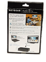 NetGear (PTV1000) Push2TV Digital HD Media Streamer For Wireless Display *NEW*