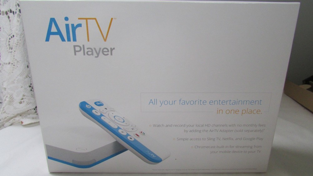 AirTV 4K Streaming Media Player with Adapter – Never been opened