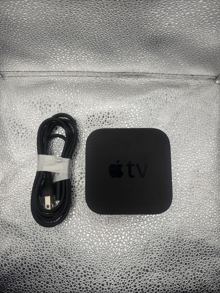 Apple TV HD 4th Gen A1625 32GB Media Streamer Tested w/ Power Cord No Remote