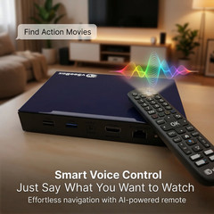 VseeBox v6 Plus Tv Box Bluetooth Split Screen Multiview for Home Entertainment