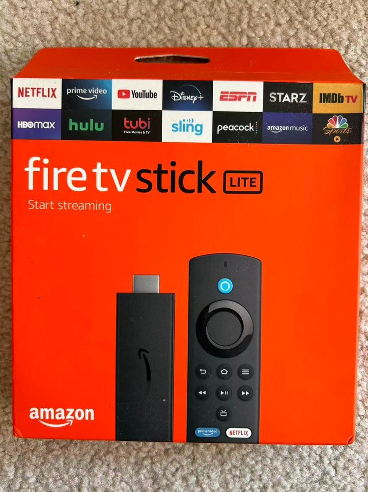 New amazon Fire TV Stick Lite HD TV Remote Alexa Voice Control, 2nd Gen
