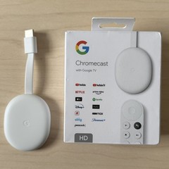 Google Chromecast with Google TV G454V 1080p HDR Streaming Stick Original Box