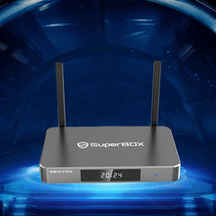 SuperBOX S6 BLACK GRAY Ultra TV BOX Android Voice Remote Control Fast Ship USA