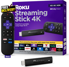 Streaming Stick 4K – HDR & Dolby Vision Streaming Device for TV with Voice R…