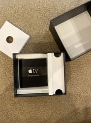 Apple TV HD EMPTY BOX ONLY 4th Gen Blk 32GB Model A1625 MGY52LL/A No Electronics