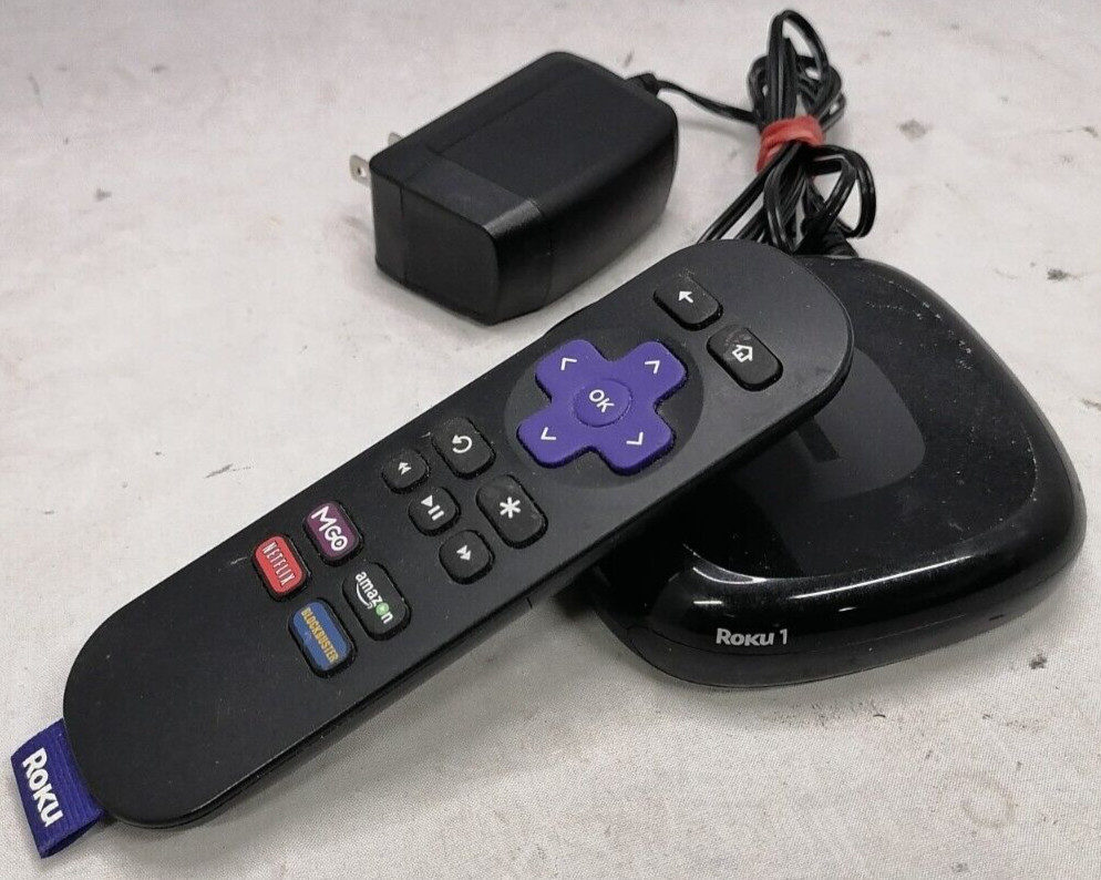 Roku 1 (3rd Generation) Media Streamer 2710X – Black