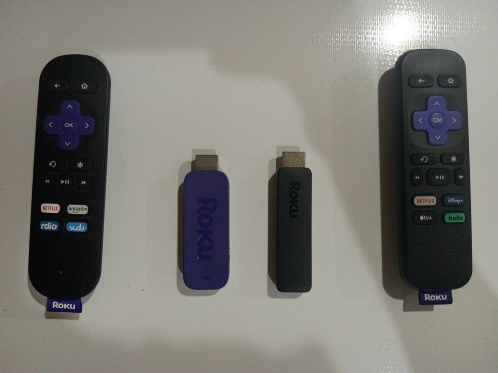 Roku Streaming Stick 4K Device 4K HDR Dolby Vision AND Roku Express Second Gen.