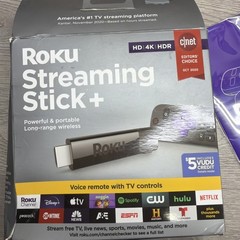 Roku Streaming Stick+ 3810R – 4K HDR Streaming Media Player