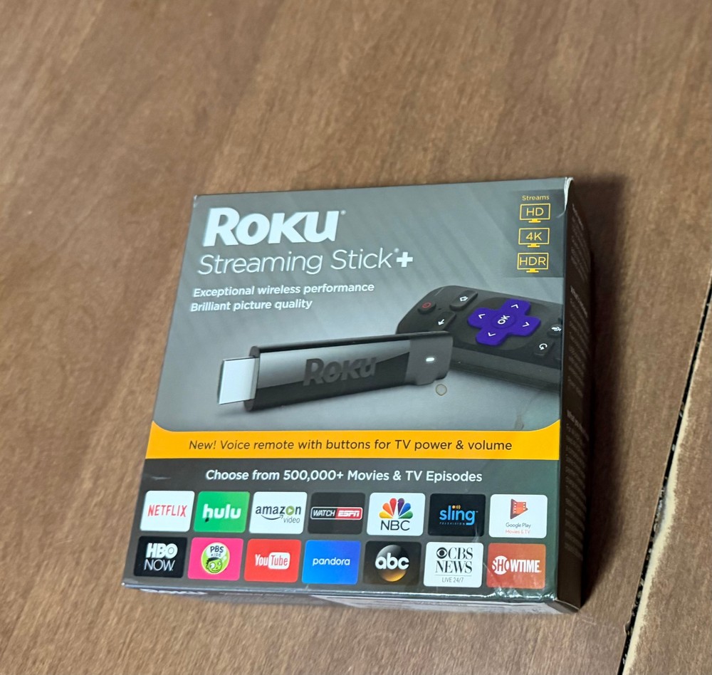 Roku 3810R Streaming Stick 4K+ – Black