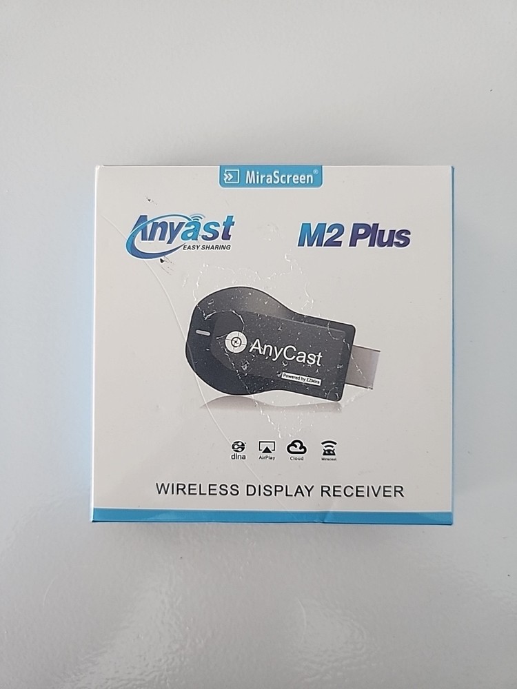 Anyast M2 Plus Black Portable Easy Sharing Wi-Fi Wireless Display Receiver